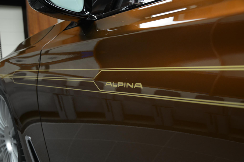 Illustration for article titled Custom New BMW Alpina B7 Is Offensively Brown And Extremely Pretty
